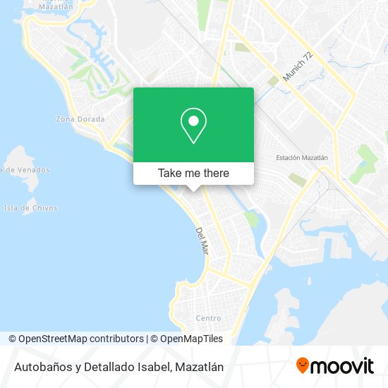 Autobaños y Detallado Isabel map