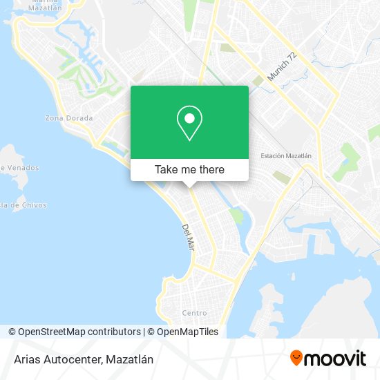 Arias Autocenter map