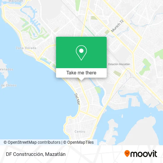 Mapa de DF Construcción