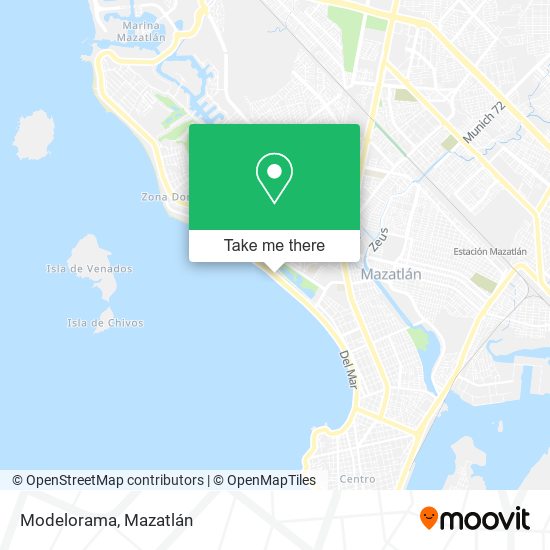 Mapa de Modelorama