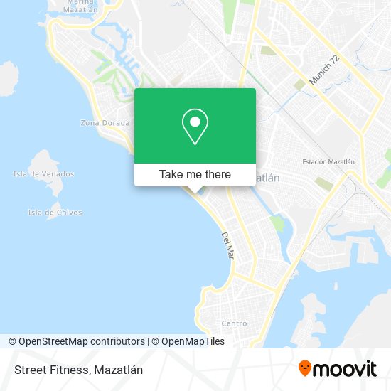 Mapa de Street Fitness