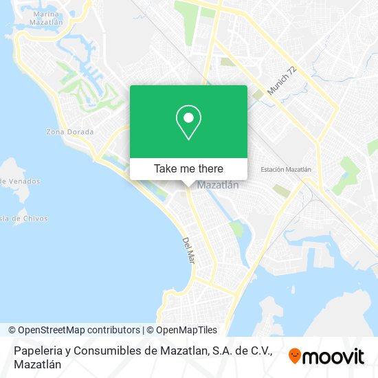 Papeleria y Consumibles de Mazatlan, S.A. de C.V. map