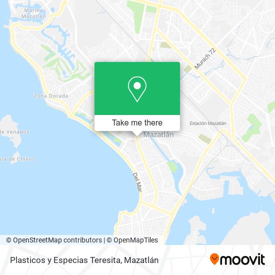 Mapa de Plasticos y Especias Teresita