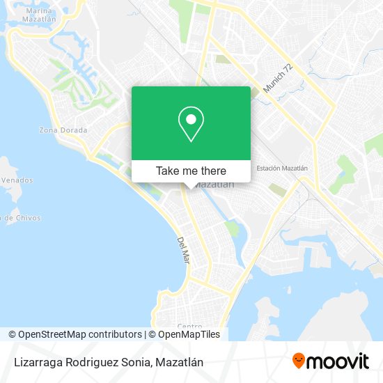 Mapa de Lizarraga Rodriguez Sonia