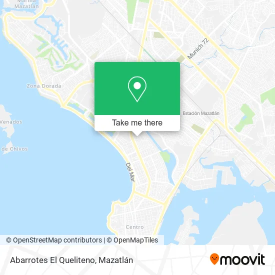 Mapa de Abarrotes El Queliteno
