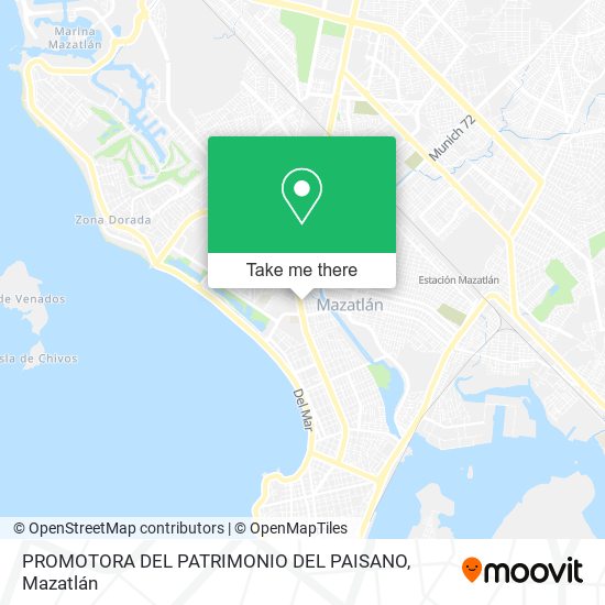 Mapa de PROMOTORA DEL PATRIMONIO DEL PAISANO