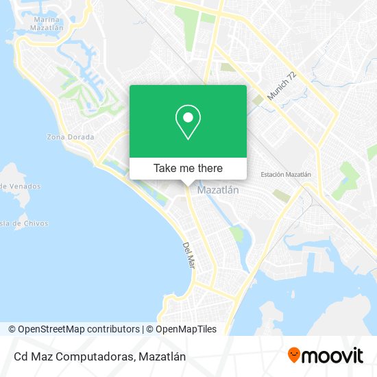 Cd Maz Computadoras map