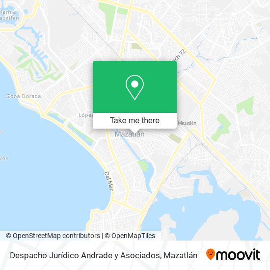 Despacho Jurídico Andrade y Asociados map
