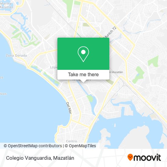 Colegio Vanguardia map