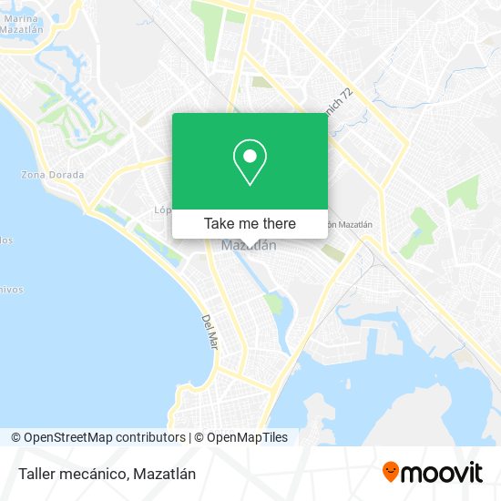 Mapa de Taller mecánico