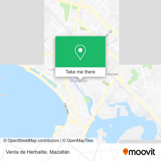Venta de Herbalite map