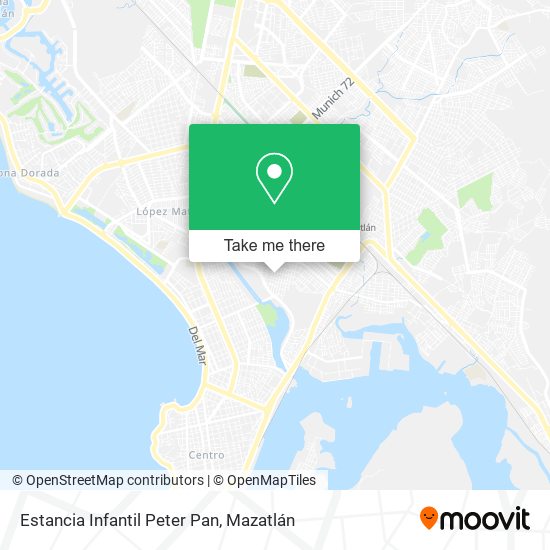Estancia Infantil Peter Pan map