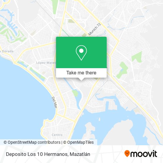 Mapa de Deposito Los 10 Hermanos