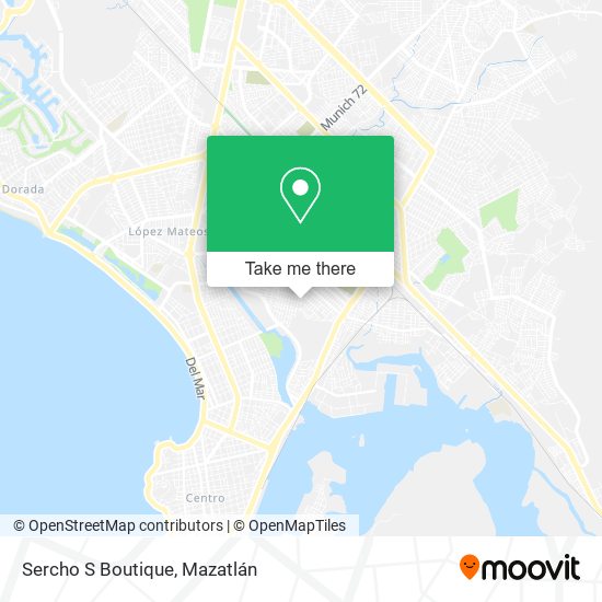 Sercho S Boutique map