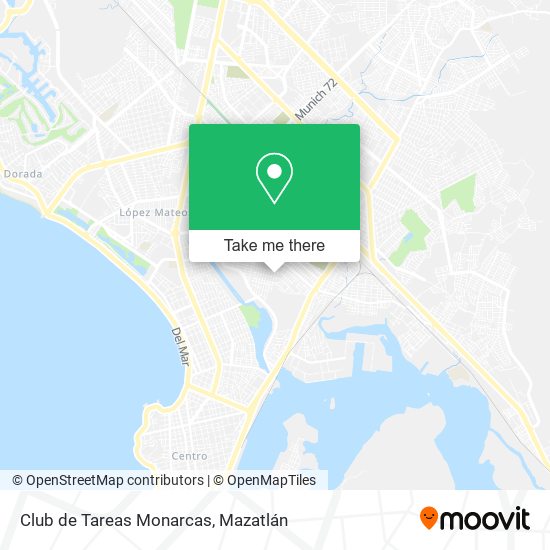 Club de Tareas Monarcas map
