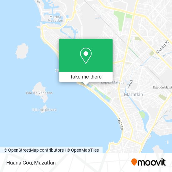 Mapa de Huana Coa