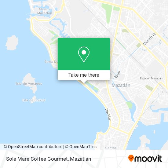 Mapa de Sole Mare Coffee Gourmet