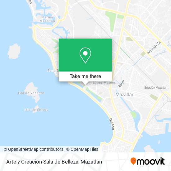 Mapa de Arte y Creación Sala de Belleza