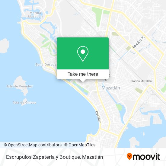Escrupulos Zapatería y Boutique map