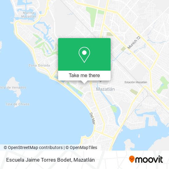 Mapa de Escuela Jaime Torres Bodet