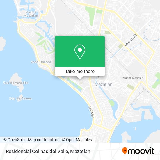 Residencial Colinas del Valle map