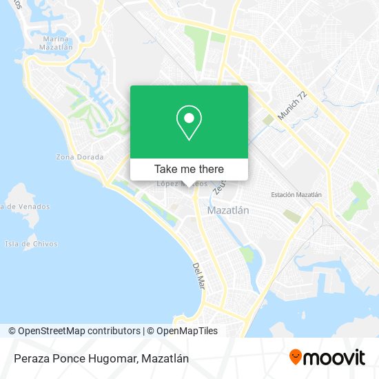 Peraza Ponce Hugomar map