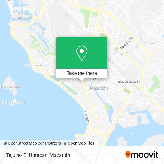 Tejuino El Huracán map