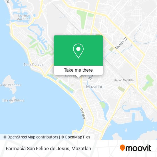 Farmacia San Felipe de Jesús map