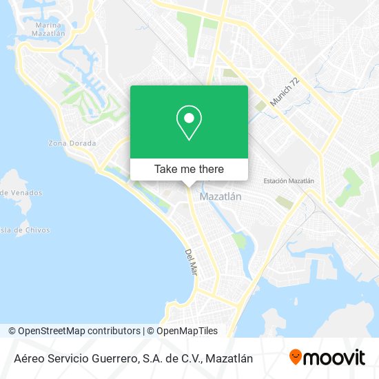 Aéreo Servicio Guerrero, S.A. de C.V. map