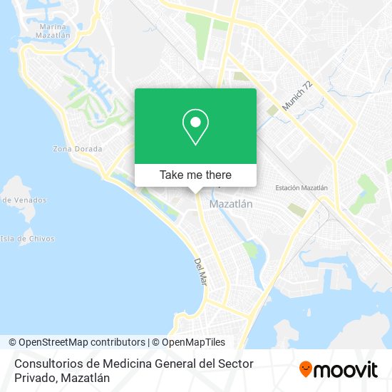 Mapa de Consultorios de Medicina General del Sector Privado