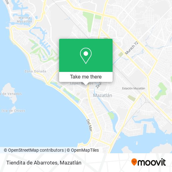 Mapa de Tiendita de Abarrotes