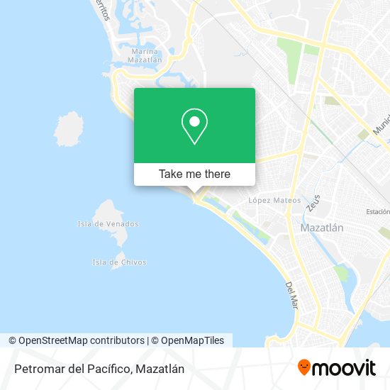 Petromar del Pacífico map