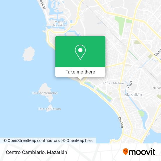 Centro Cambiario map