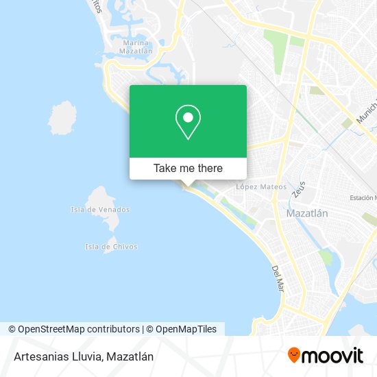 Mapa de Artesanias Lluvia