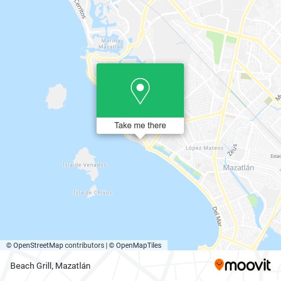 Mapa de Beach Grill