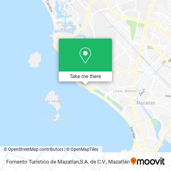 Fomento Turístico de Mazatlan,S.A. de C.V. map