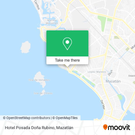 Hotel Posada Doña Rubino map