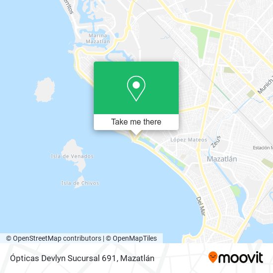 Ópticas Devlyn Sucursal 691 map