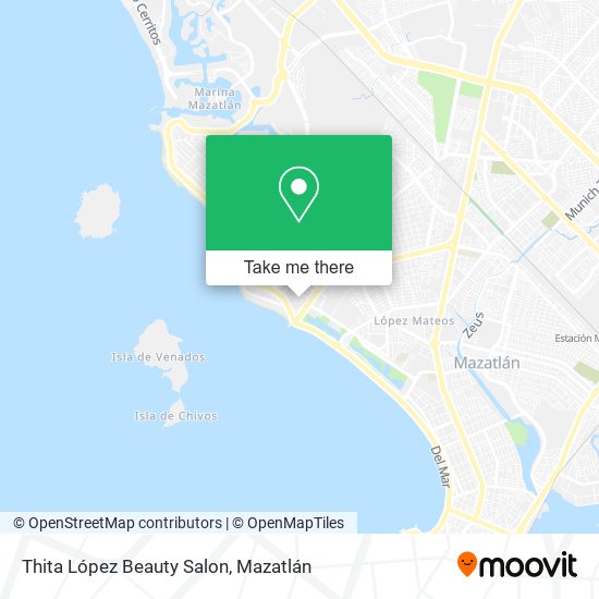 Thita López Beauty Salon map