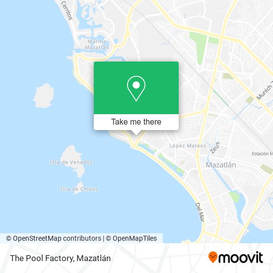 The Pool Factory map