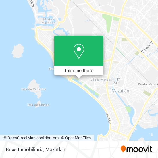 Mapa de Brixs Inmobiliaria
