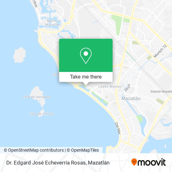 Dr. Edgard José Echeverría Rosas map
