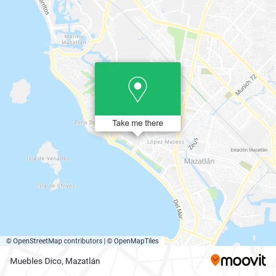 Muebles Dico map