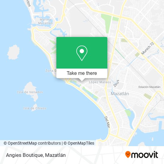 Angies Boutique map
