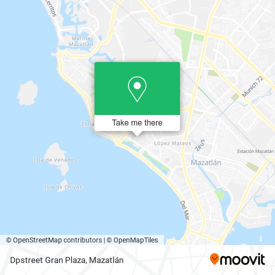 Dpstreet Gran Plaza map