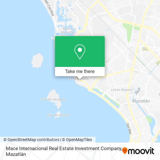 Mapa de Mace Internacional Real Estate Investment Company