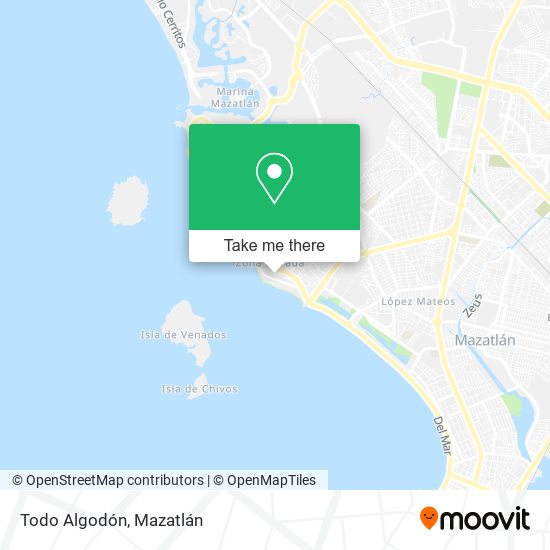 Todo Algodón map