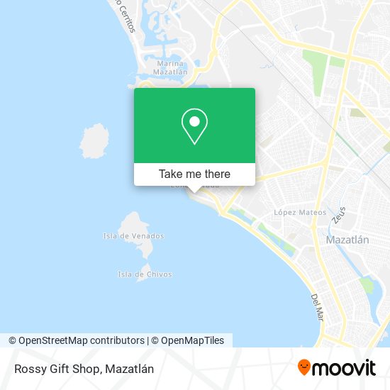 Mapa de Rossy Gift Shop