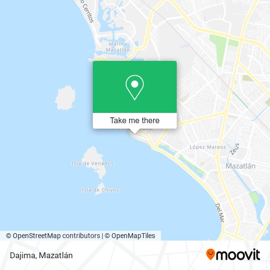 Mapa de Dajima