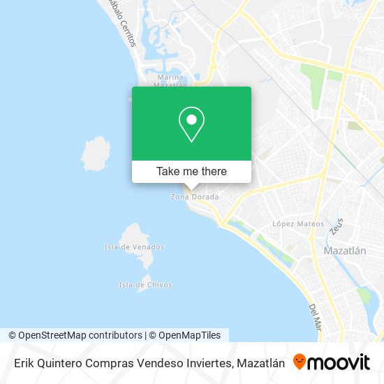 Mapa de Erik Quintero Compras Vendeso Inviertes